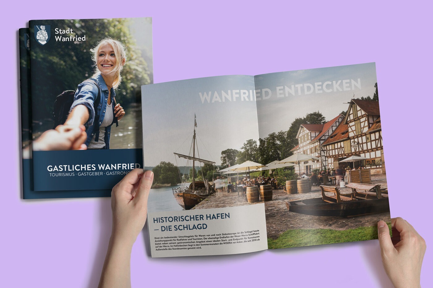 Modernes Corporate Design und Webdesign für die Stadt Wanfried